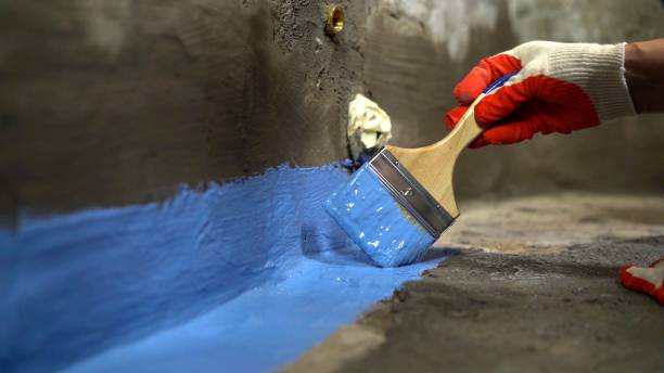 Commercial Foundation Crack Repair project at a Olney, IL business property by SJ Waterproofing Pros